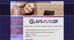 Desktop Screenshot of kurs-online.com